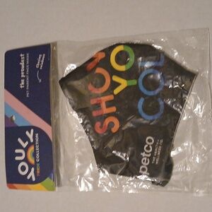 The Proudest Pet Parent Face MASK Chasing RAINBOWS NWT